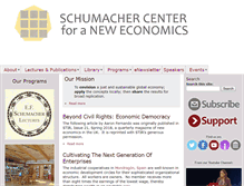Tablet Screenshot of centerforneweconomics.org